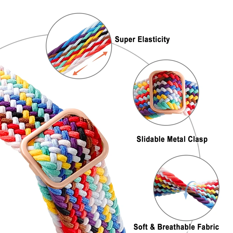 بند پلاس مدل Braided Solo PL مناسب برای ساعت هوشمند گرین لاین Ultra 49 میلیمتری