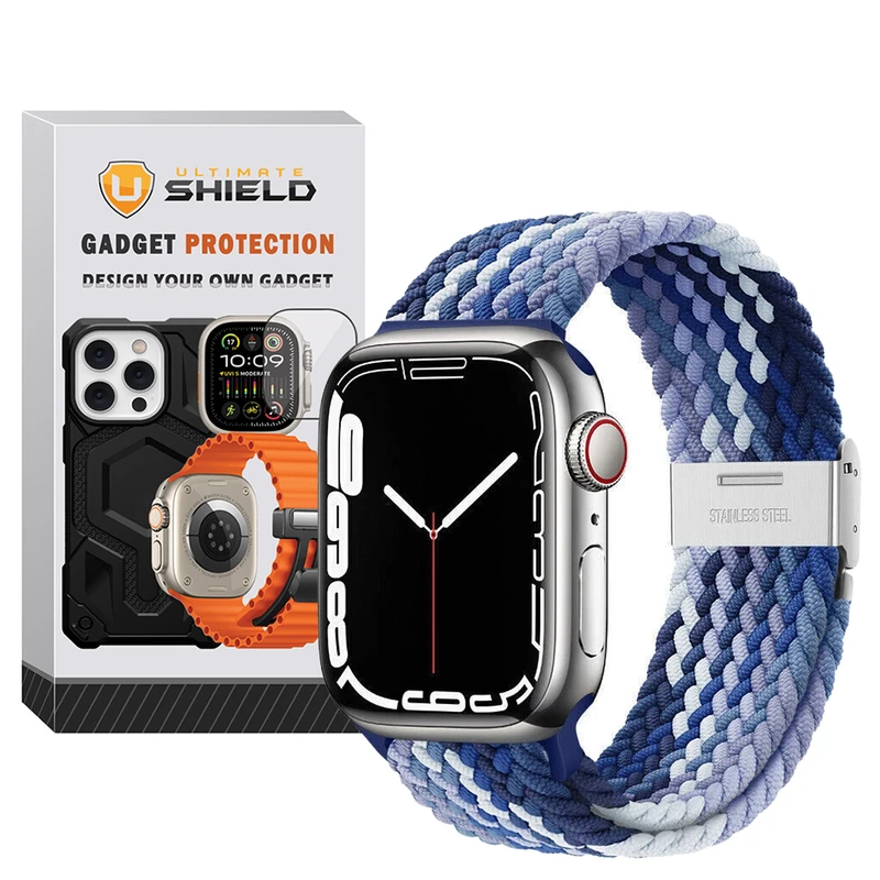 بند آلتیمیت شیلد مدل Braided GK مناسب برای اپل واچ سری 10 سایز 46mm