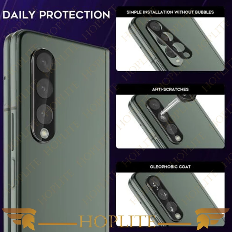 محافظ لنز دوربین هاپلایت مدل 3D-HL مناسب برای گوشی موبایل سامسونگ Galaxy Z Fold 4