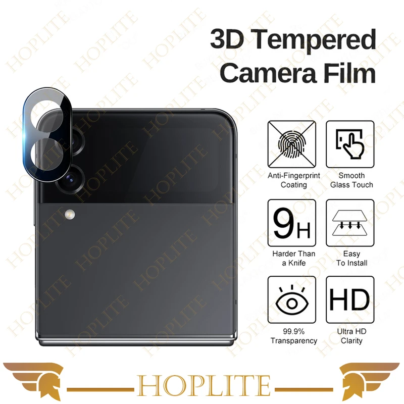 محافظ لنز دوربین هاپلایت مدل 3D-HL مناسب برای گوشی موبایل سامسونگ Galaxy Z Flip 4