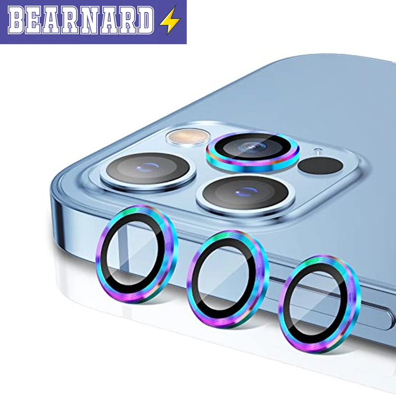 محافظ لنز دوربین برنارد مدل Ring Metal مناسب برای گوشی موبایل اپل Iphone 13 Pro / 13 Pro Max