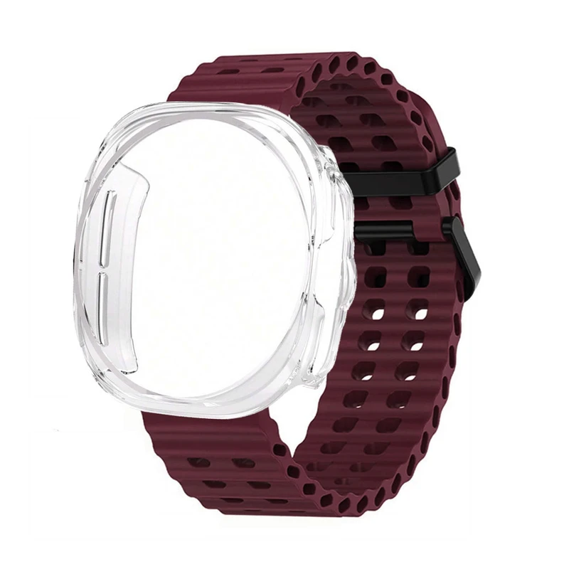 بند هاپلایت مدل Ocean CL Guard HL مناسب برای ساعت هوشمند سامسونگ Galaxy Watch 7 Ultra 47mm به همراه کاور