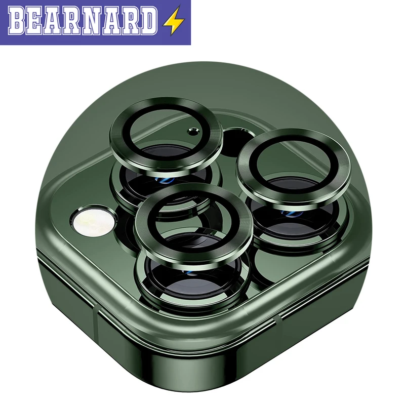 محافظ لنز دوربین برنارد مدل Ring Metal مناسب برای گوشی موبایل اپل Iphone 13 / 13 Mini