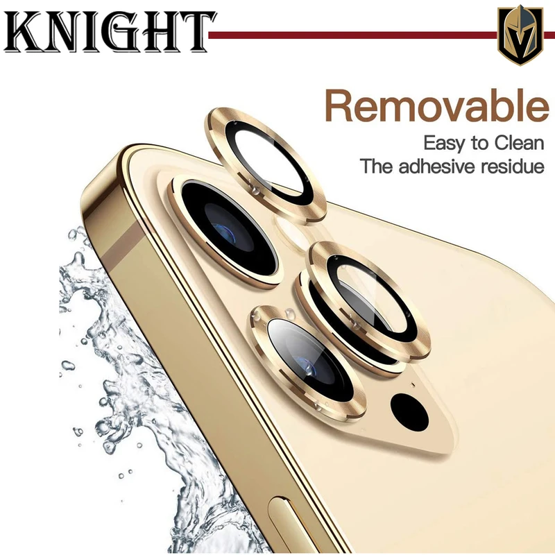 محافظ لنز دوربین نایت مدل Ring Metal مناسب برای گوشی موبایل اپل Iphone 13 / 13 Mini