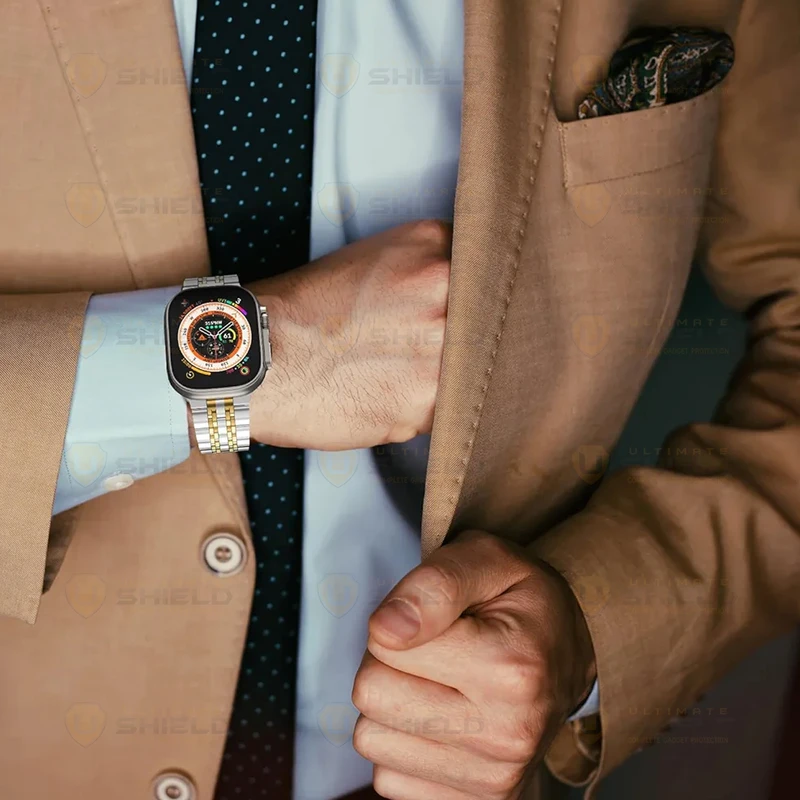 بند آلتیمیت شیلد مدل 7Bead SLV 2C مناسب برای اپل واچ 49 mm سری Ultra