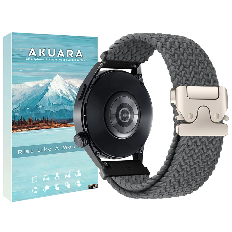 بند آکوآرا مدل Woven Parachute AK مناسب برای ساعت هوشمند شیائومی S1 / S1 Active / S2 / Mi Watch XMWTCL02 / Mi Watch Color 2 / Mi Watch Color سایز 22mm