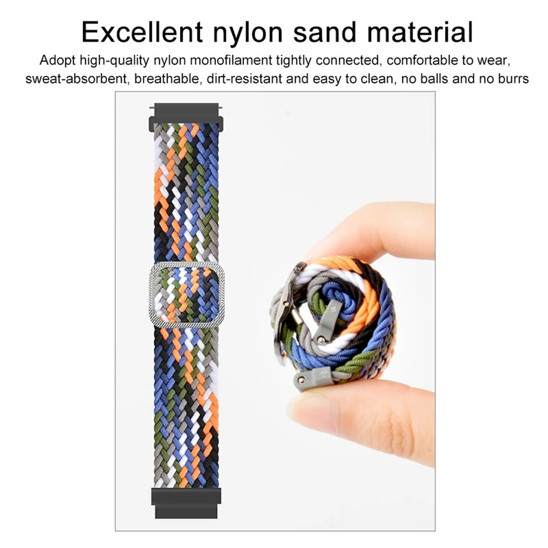 بند هاپلایت مدل Mixed Braided Solo HL TW مناسب برای ساعت هوشمند سامسونگ Galaxy Gear S3 / Watch 3 45mm / Watch 46mm / S3 Frontier / S3 Classic Gear 2 R380
