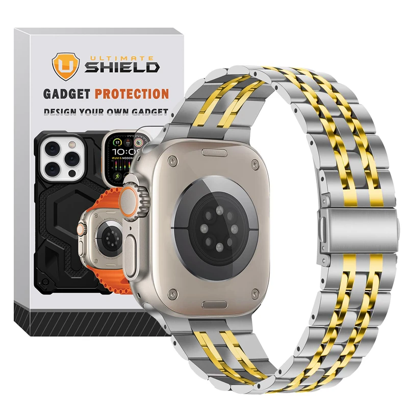 بند آلتیمیت شیلد مدل 7Bead SLV 2C مناسب برای اپل واچ 49 mm سری Ultra 2
