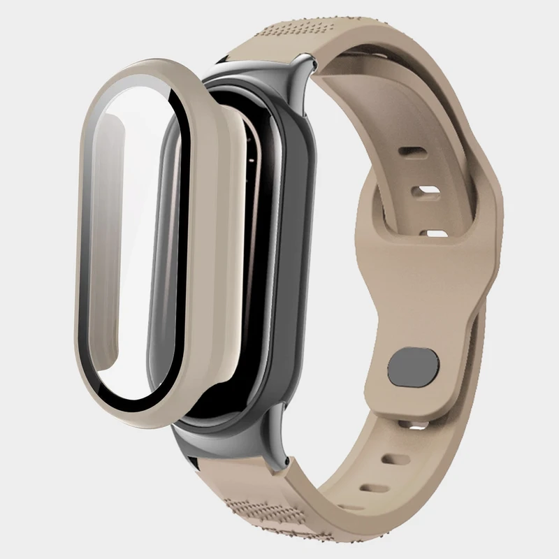 بند اسپریگ مدل Spig Sport Special GD مناسب برای ساعت هوشمند شیائومی Mi band 9 12mm به همراه کاور