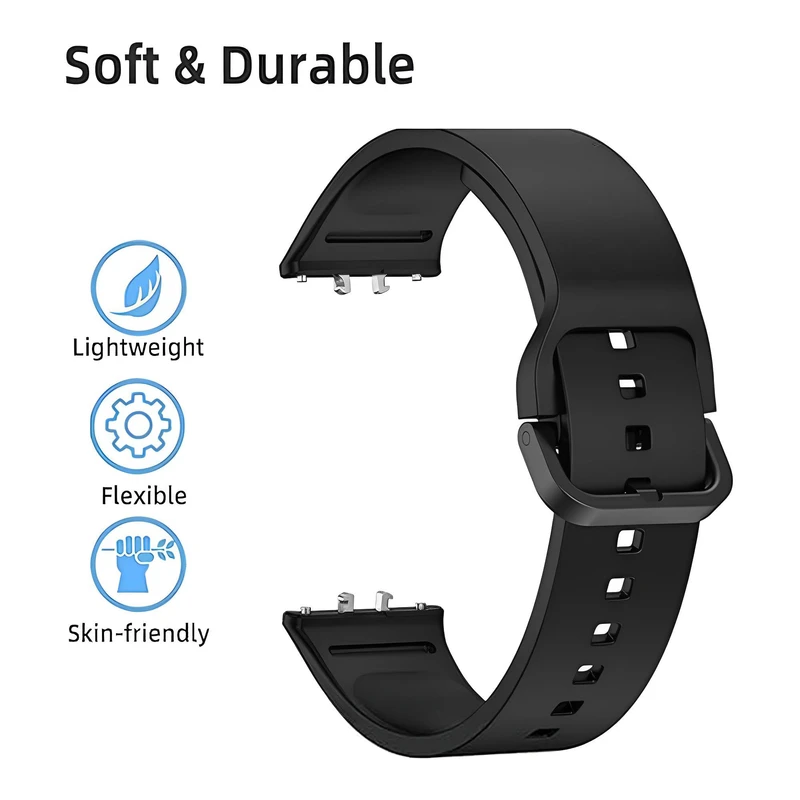 بند پلاس مدل Silicone PL مناسب برای ساعت هوشمند سامسونگ Galaxy Fit 3