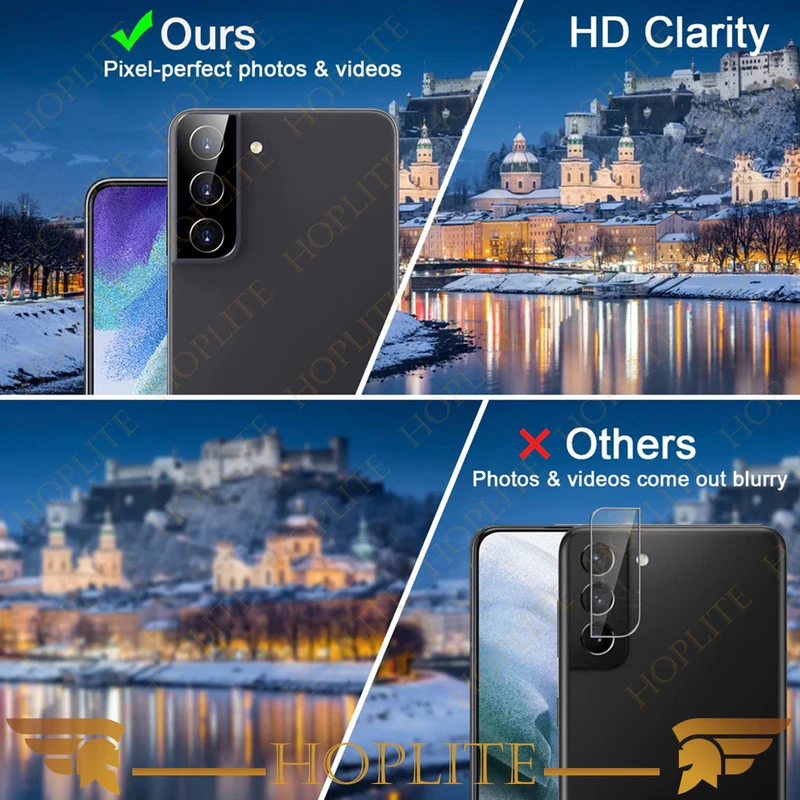 محافظ لنز دوربین هاپلایت مدل 3D-HL مناسب برای گوشی موبایل سامسونگ Galaxy S21