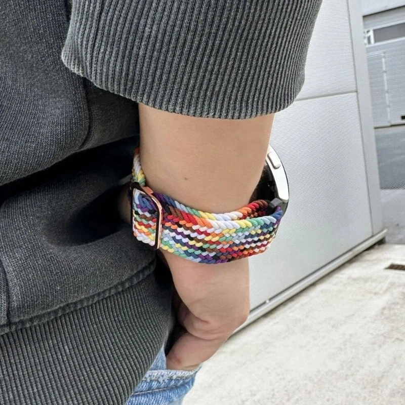 بند پلاس مدل Mixed Braided Solo PL TW مناسب برای ساعت هوشمند ایمیکی SF1 / SF1E / SE1 / ST1