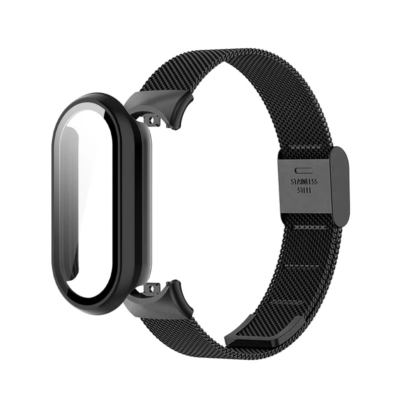 بند آکوآرا مدل Milanese SG GRDH مناسب برای مچ‌بند هوشمند شیائومی Mi Band 8