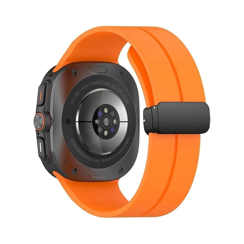 بند پلاس مدل Magnetic ORG PL مناسب برای ساعت هوشمند سامسونگ Galaxy Watch 7 Ultra 47mm