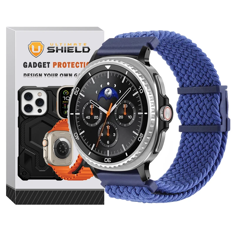 بند آلتیمیت شیلد مدل Braided Magnet NV8 مناسب برای ساعت هوشمند سامسونگ Galaxy Watch 8 44mm