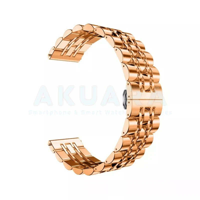 بند آکوآرا مدل 7Bead AK مناسب برای ساعت هوشمند گلوریمی M2 Max LTD سایز 22mm