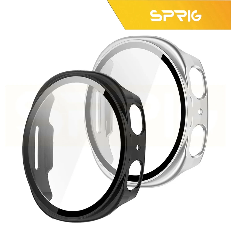 بند اسپریگ مدل Milanese GuardGS مناسب برای ساعت هوشمند سامسونگ Galaxy Watch 8 44mm به همراه کاور