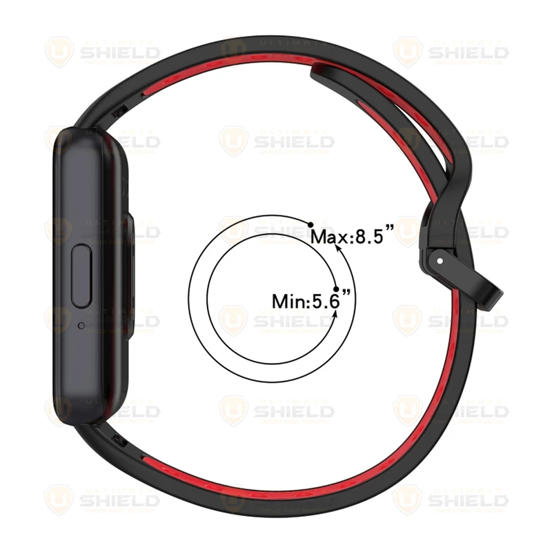 بند آلتیمیت شیلد مدل Nk Silic Dulc مناسب برای ساعت هوشمند سامسونگ Galaxy FIT 3 30mm