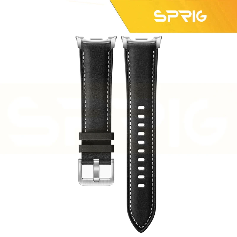بند اسپریگ مدل Leather SMP W8 مناسب برای ساعت هوشمند سامسونگ Galaxy Watch 8 40mm / 8 44mm / 8 Classic 46mm