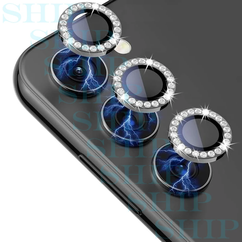 محافظ لنز دوربین شیپ مدل Ring-Diamond-SH مناسب برای گوشی موبایل سامسونگ Galaxy A55