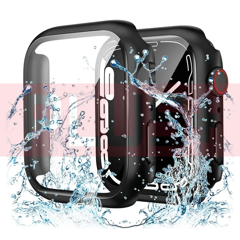 بند پلاس مدل Soft-Guard-PL مناسب برای اپل واچ Series 1 Aluminum 38 / Series 2 38mm / Series 3 38mm به همراه کاور