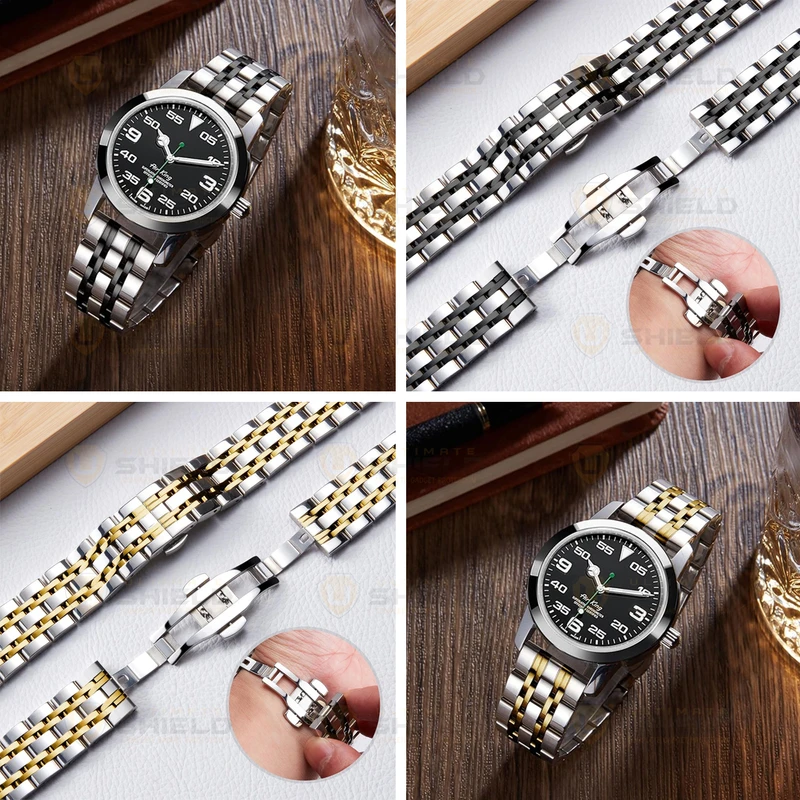 بند آلتیمیت شیلد مدل 7Row SLV 2C مناسب برای ساعت هوشمند سامسونگ Galaxy Watch 5 40mm / watch 5 44mm