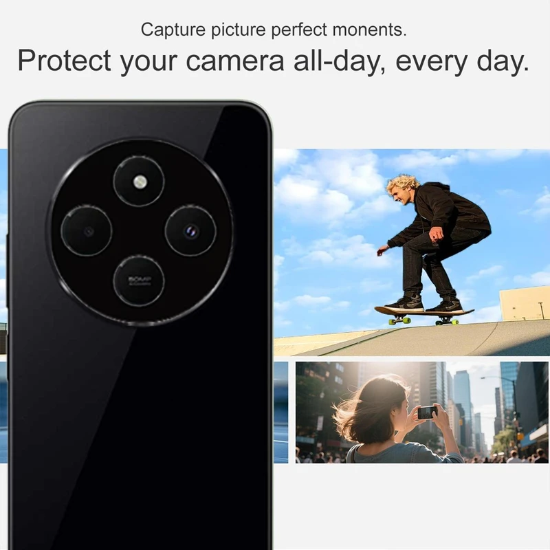 محافظ لنز دوربین آکوآرا مدل AK-3D مناسب برای گوشی موبایل شیائومی Redmi 14C 4G