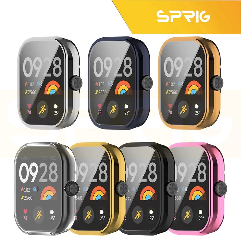 کاور اسپریگ مدل Jelly Protective مناسب برای ساعت هوشمند شیائومی Redmi Watch 5