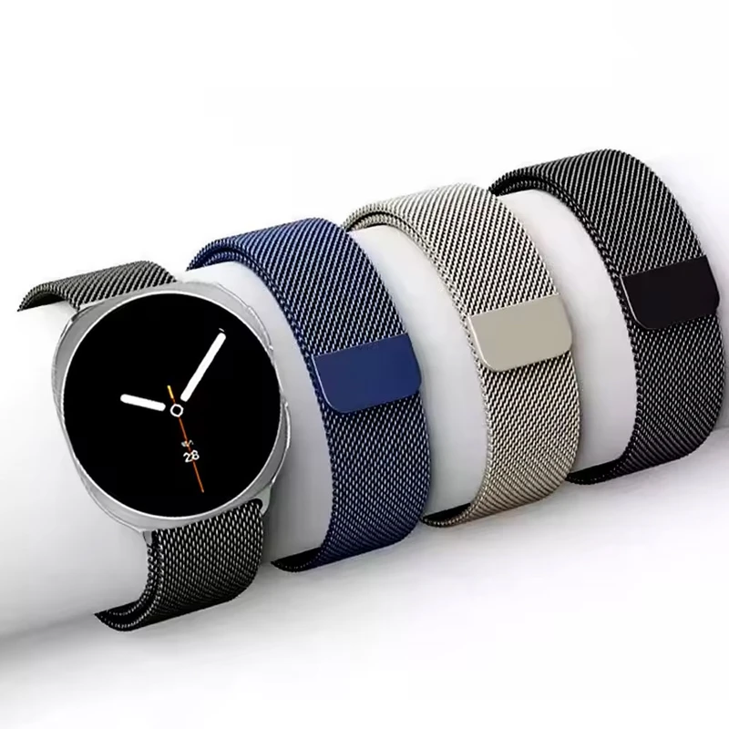 بند آکوآرا مدل Milanese مناسب برای ساعت هوشمند سامسونگ Galaxy Watch 8 40mm/44mm/Classic 46mm