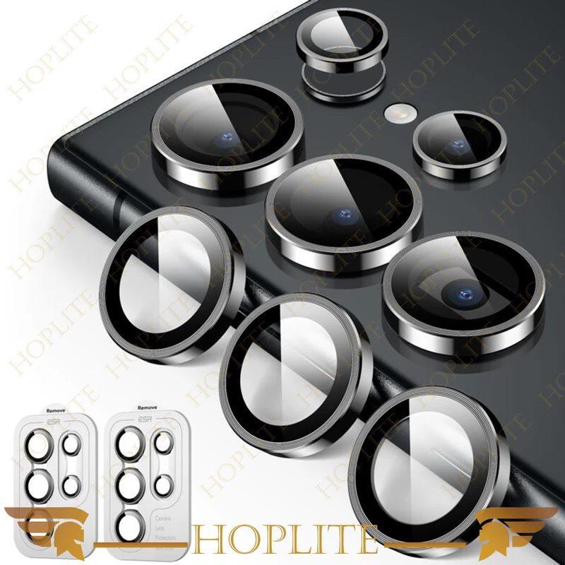 محافظ لنز دوربین هاپلایت مدل Ring-Metal-HL مناسب برای گوشی موبایل سامسونگ Galaxy S24 Ultra
