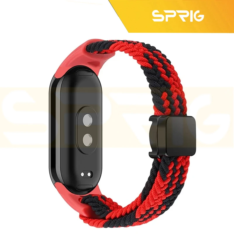 بند اسپریگ مدل Magnetic Braided مناسب برای ساعت هوشمند شیائومی Mi band 10