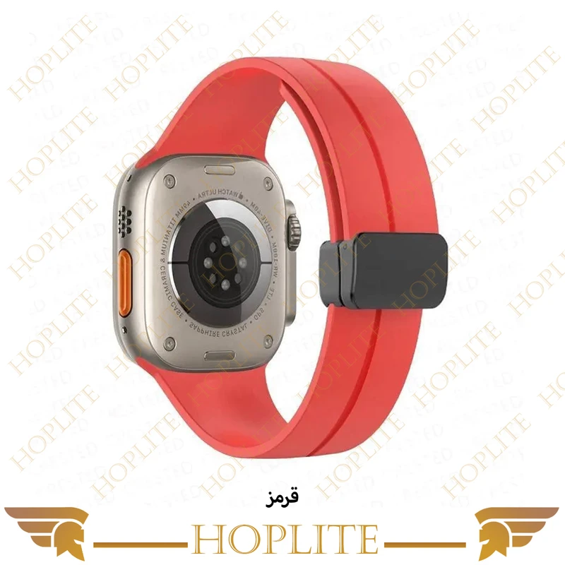 بند هاپلایت مدل Magnetic-HL مناسب برای اپل واچ 42/44/45/49 میلی متری
