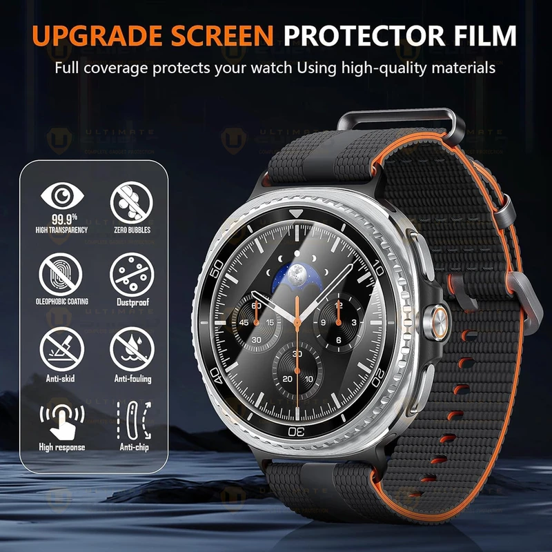 محافظ صفحه نمایش آلتیمیت شیلد مدل SH-UL مناسب برای ساعت هوشمند سامسونگ Galaxy Watch 8 Classic 46mm