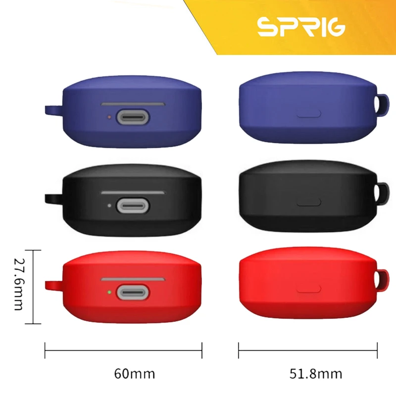 کاور اسپریگ مدل Silicone-SP مناسب برای کیس هدفون بلوتوثی شیائومی Redmi Buds 6 Active