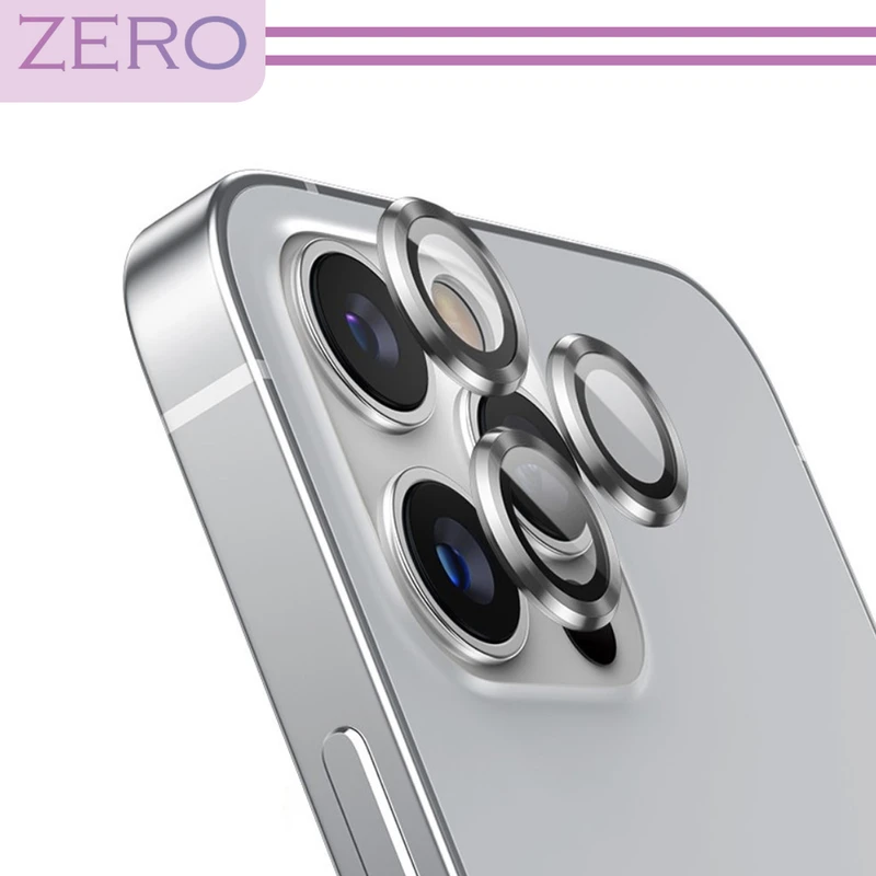 محافظ لنز دوربین زیرو مدل Ring Metal مناسب برای گوشی موبایل اپل Iphone 13 / 13 Mini