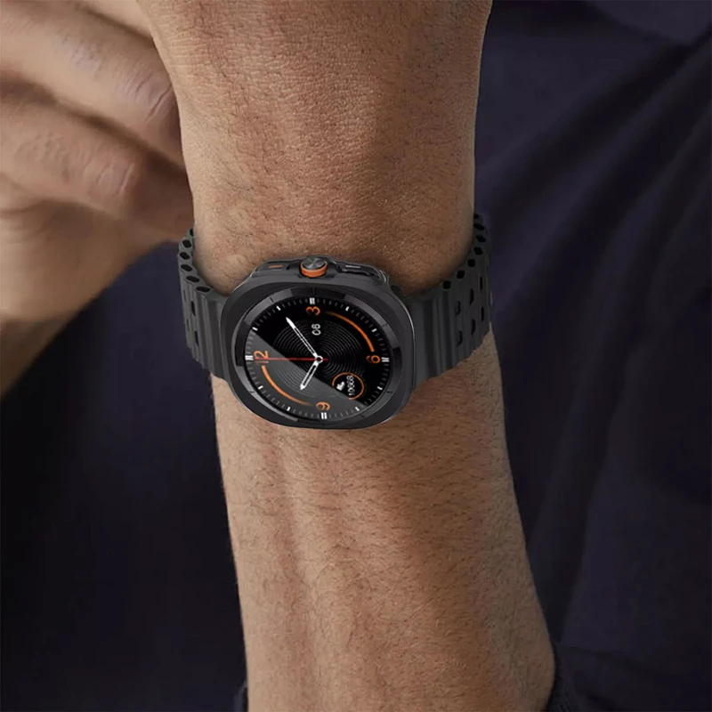 بند هاپلایت مدل Ocean CL Guard HL مناسب برای ساعت هوشمند سامسونگ Galaxy Watch 7 Ultra 47mm به همراه کاور
