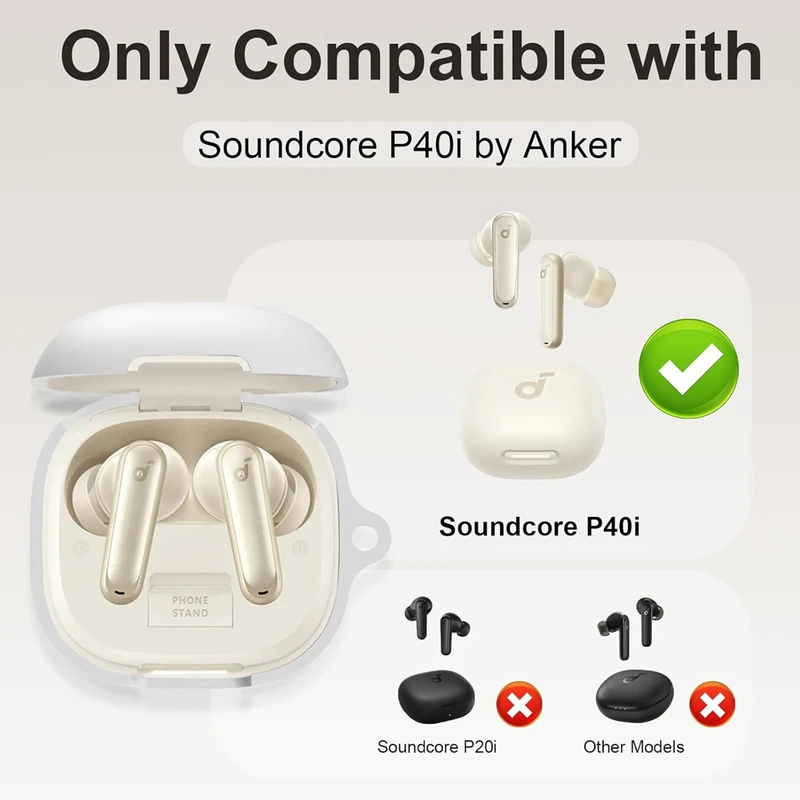 کاور هاپلایت مدل Silicone HL مناسب برای کیس هدفون بیسیم انکر Soundcore P40i