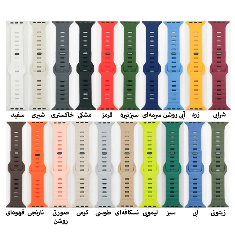 بند پلاس مدل Spig Sport PL مناسب برای اپل واچ سری 10 سایز 46 میلی متری