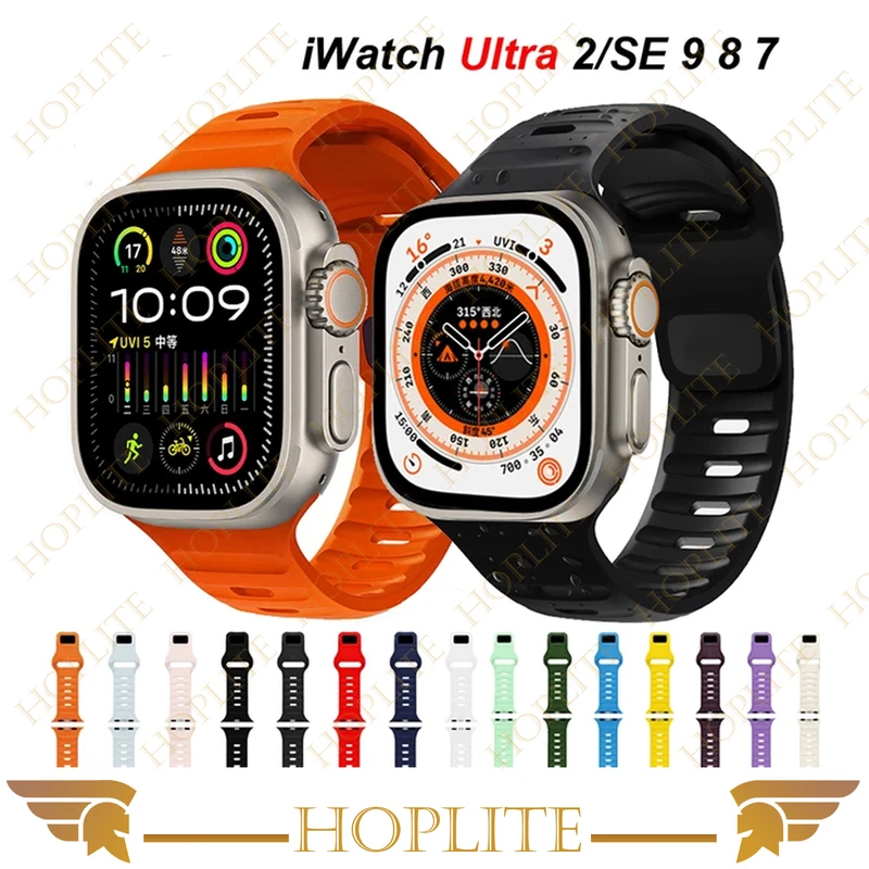 بند هاپلایت مدل Spig Sport HL مناسب برای اپل واچ سری 7/8/9 سایز 45 میلی متری
