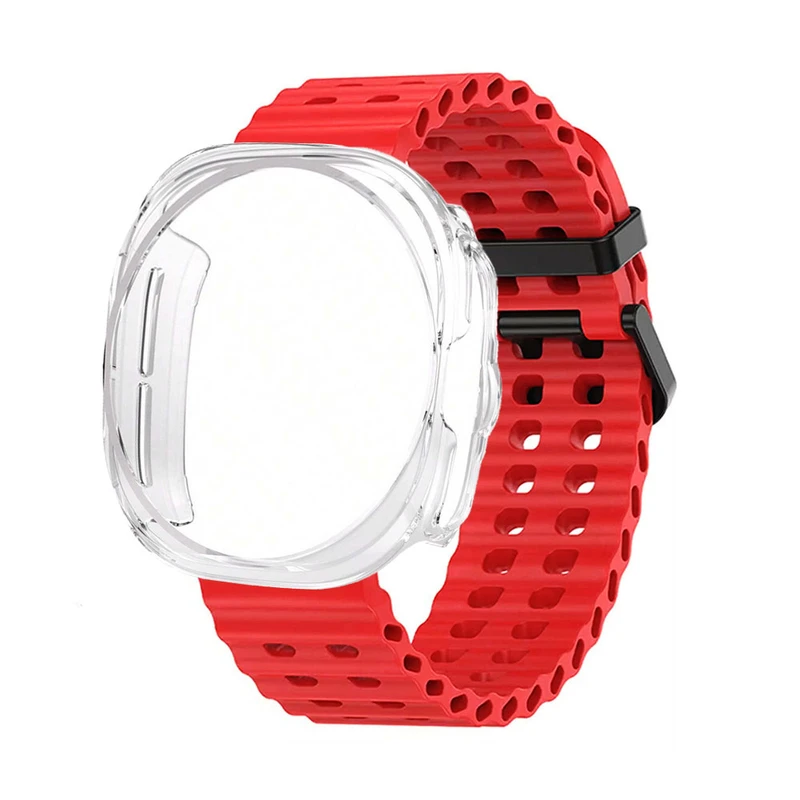 بند هاپلایت مدل Ocean CL Guard HL مناسب برای ساعت هوشمند سامسونگ Galaxy Watch 7 Ultra 47mm به همراه کاور