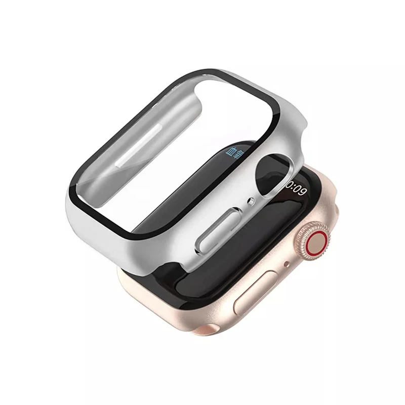کاور پلاس مدل Guard-GLS PL مناسب برای اپل واچ Series SE 2022 Aluminum Case 40mm / SE 2021 Aluminum Case 40mm / Series 5 40mm / Series 6 40mm / Series 4 40mm به همراه محافظ صفحه نمایش