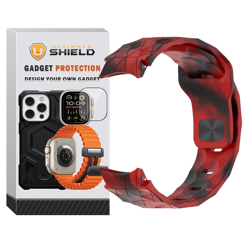بند آلتیمیت شیلد مدل Ball Band Arc Mix مناسب برای ساعت هوشمند سامسونگ Galaxy Watch 7 44mm
