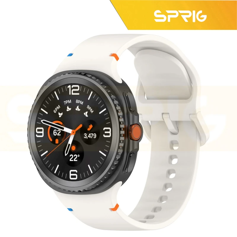 بند اسپریگ مدل Silic NewV W8 مناسب برای ساعت هوشمند سامسونگ Galaxy Watch 8 40mm / 8 44mm