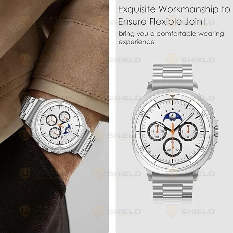 بند آلتیمیت شیلد مدل 3Row NV8 مناسب برای ساعت هوشمند سامسونگ Galaxy Watch 8 40mm