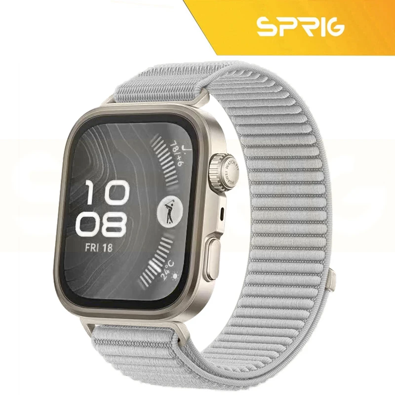 بند اسپریگ مدل nylon weave مناسب برای ساعت هوشمند هوآوی Fit 3/Fit 4/Fit 4 Pro (30mm)
