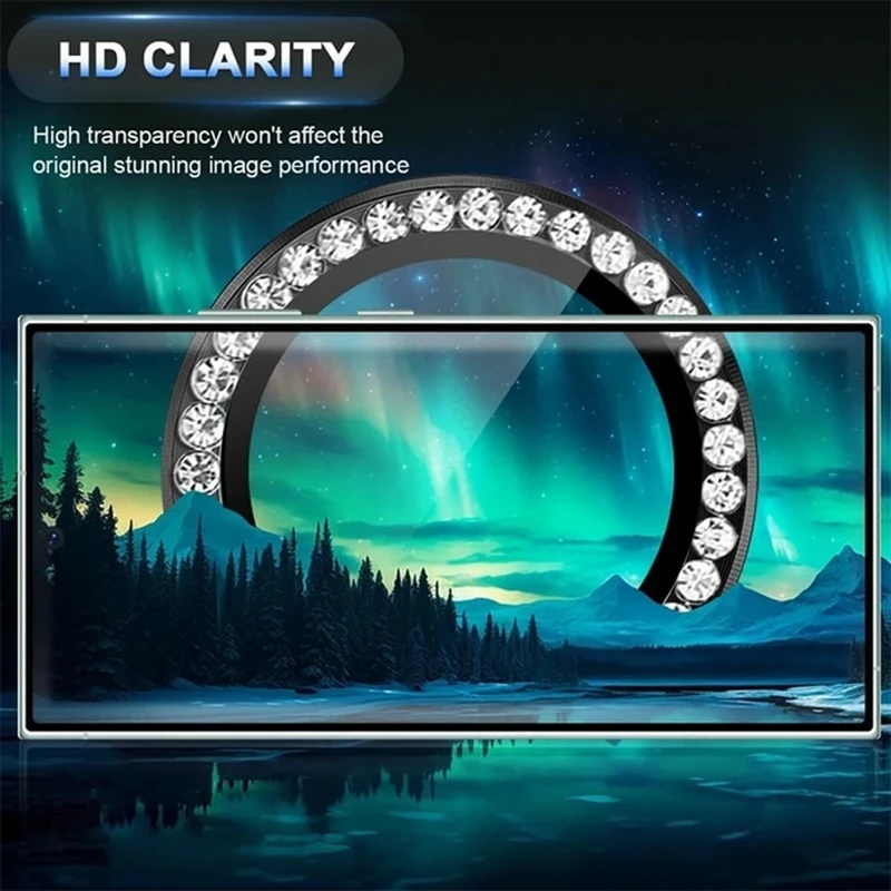 محافظ لنز دوربین شیپ مدل Ring Diamond SH مناسب برای گوشی موبایل شیائومی Mi 14T Pro