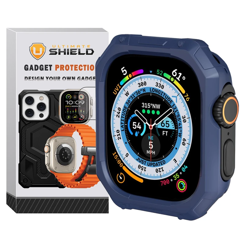 کاور آلتیمیت شیلد مدل Hexa Armor مناسب برای اپل واچ 49 mm سری Ultra / Ultra 2