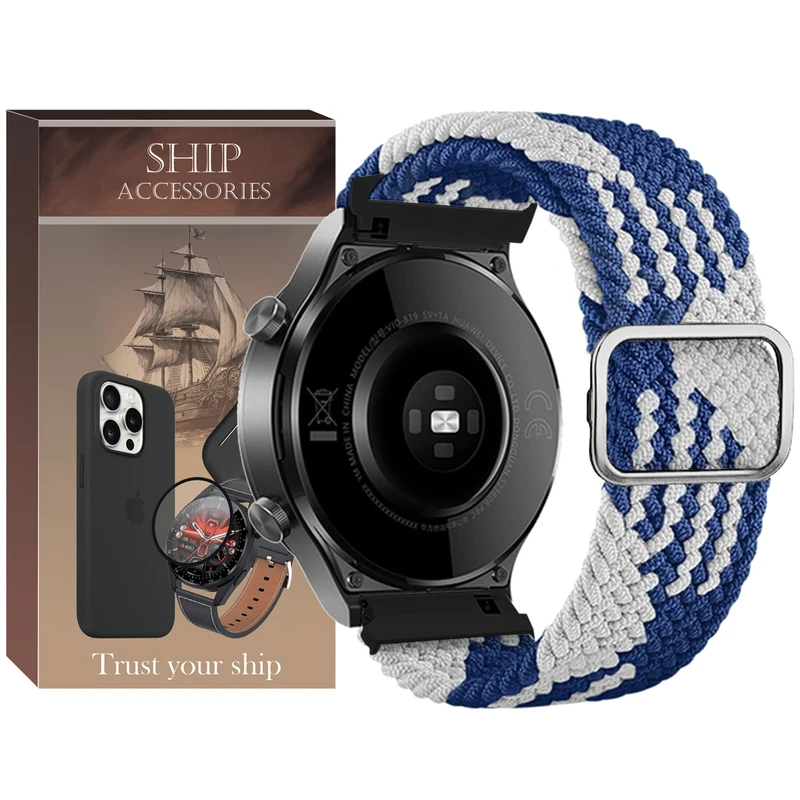بند شیپ مدل Mixed Braided Solo SH TW مناسب برای ساعت هوشمند سامسونگ Galaxy Gear S3 / Watch 3 45mm / Watch 46mm / S3 Frontier / S3 Classic Gear 2 R380