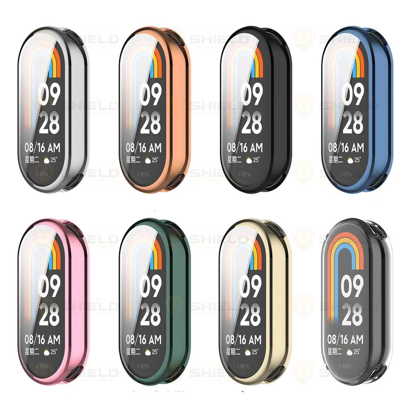 کاور آلتیمیت شیلد مدل Jelly Protection مناسب برای ساعت هوشمند شیائومی Mi Band 10 12mm
