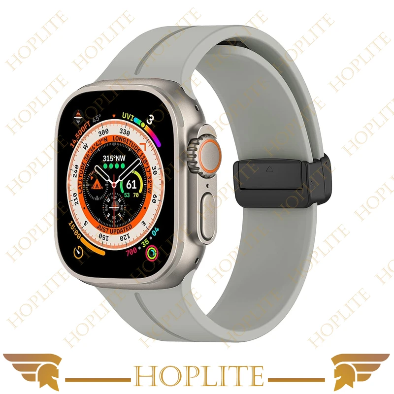 بند هاپلایت مدل Magnetic-ORG-HL مناسب برای ساعت هوشمند ویرفیت S8 Ultra max